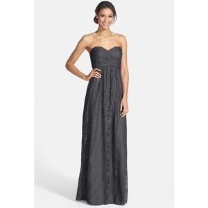 SALE! AMSALE Lace Sweetheart Bridesmaid Gown